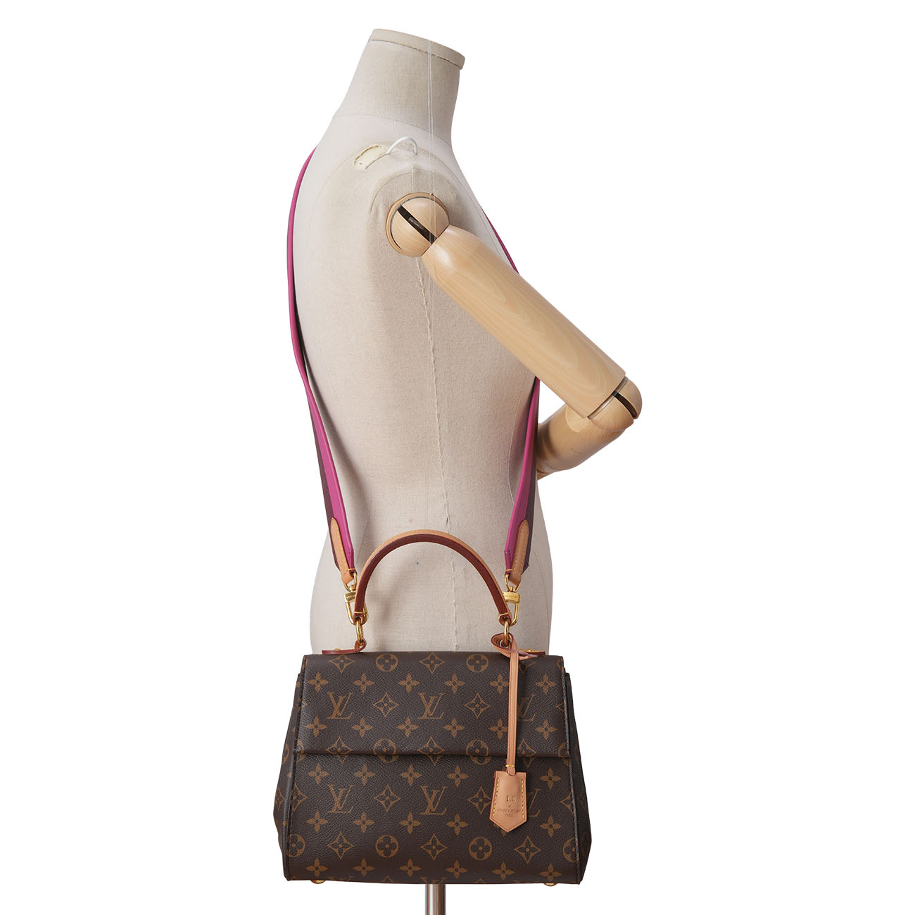 LOUIS VUITTON(USED)루이비통 모노그램 클루니 BB & LV 서클 키링